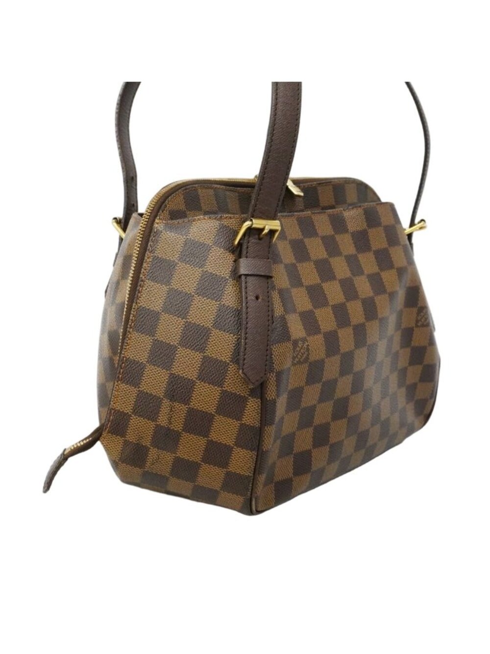 Louis Vuitton Shoulder Bag Damier Belem MM Ebene - Picture 2 of 10